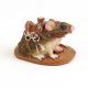 Miniature mouse with saddle