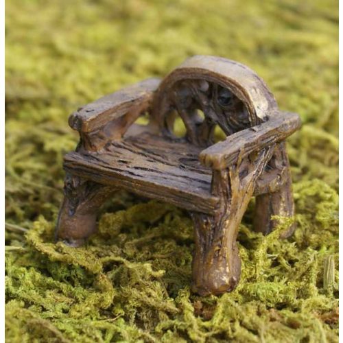 Miniature Woodland Rustic Chair