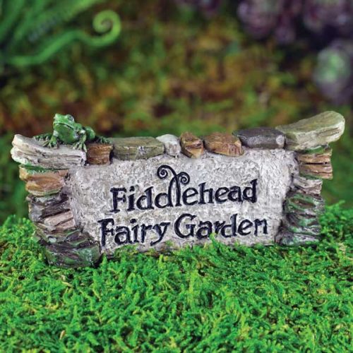 Fiddlehead sign