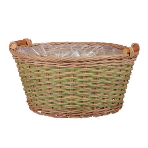 Basket planter 25x12 cm