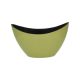 Boat shaped planter green 20x12x9cm