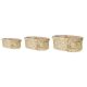 Wooden pot (3pcs)