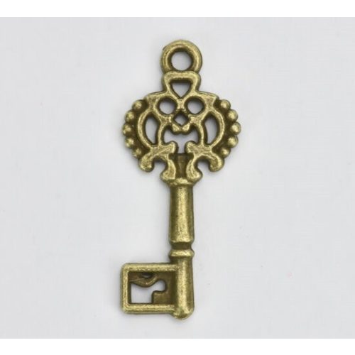 Metal key decoration